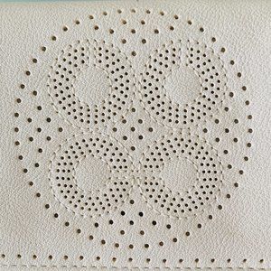 New Coach Leather Zip Wallet